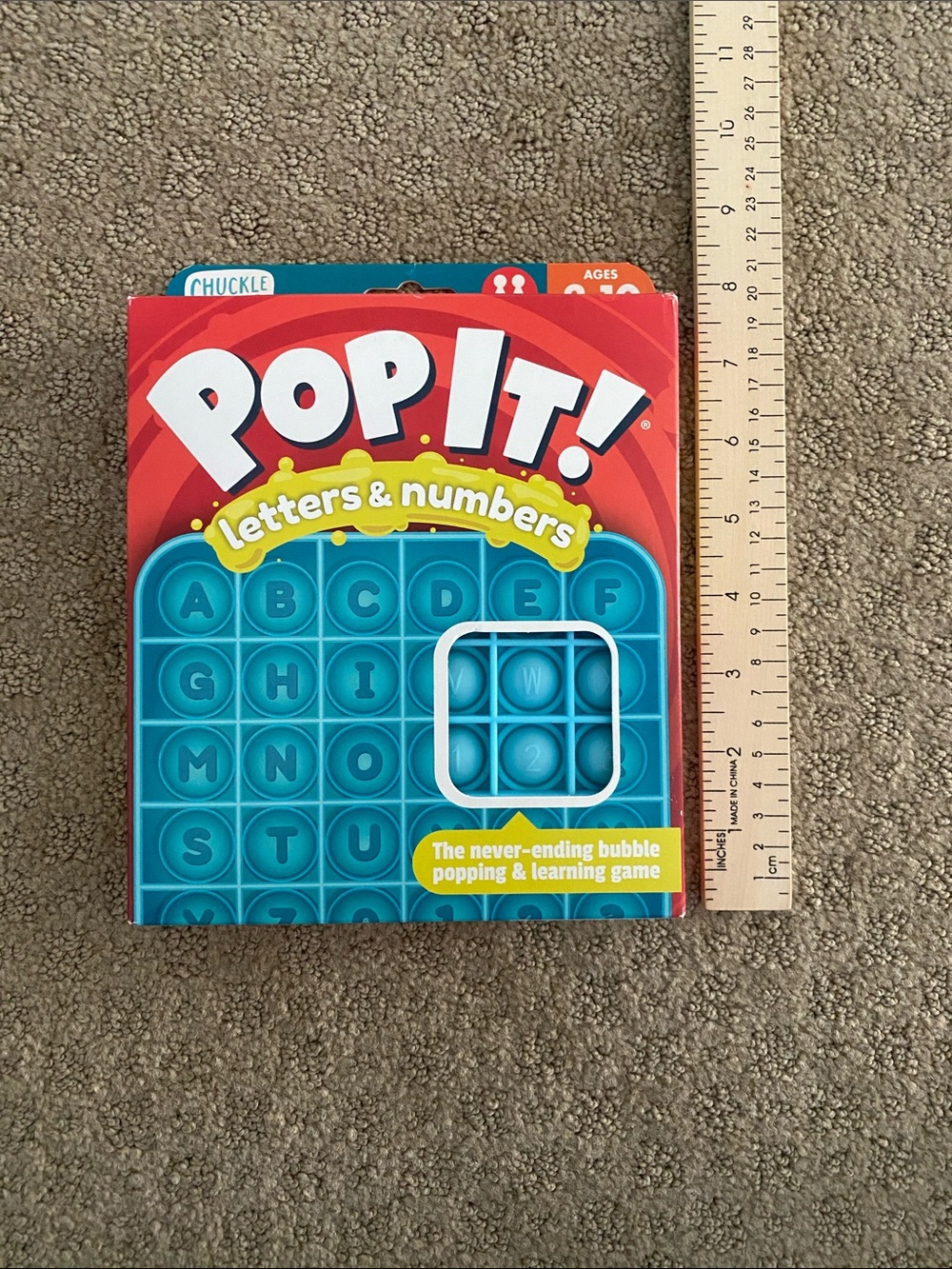 Pop It! Letters & Numbers - Picture 2 of 11